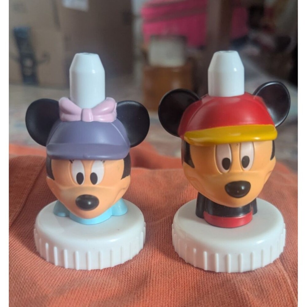 Good2Grow Bottle Toppers Disney Mickey Mouse & Minnie Mouse Hats